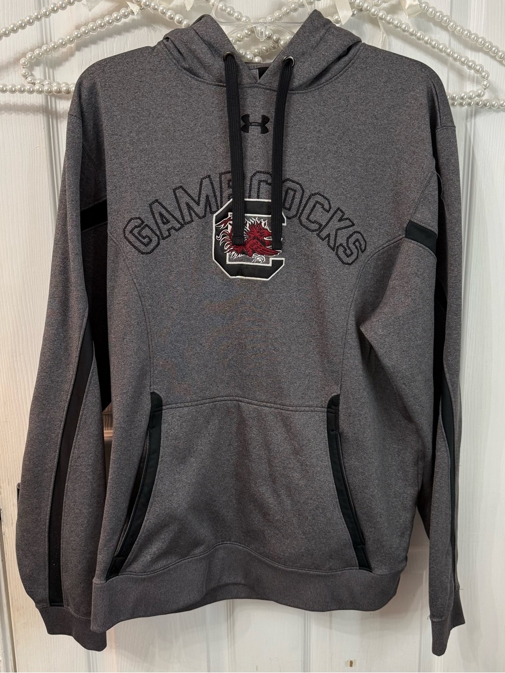 Under Armour Gray Marled Performance Hoodie